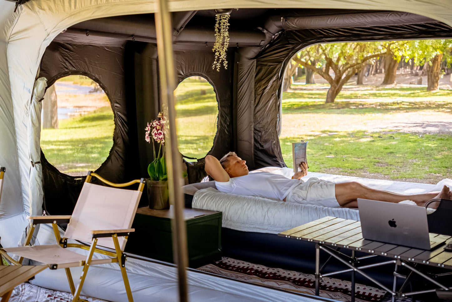 SkyHaven™ Inflatable Cabin Tent Pro